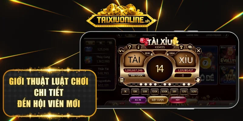 Giới thuật luật chơi chi tiết đến hội viên mới